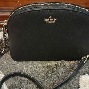 Kate Spade Safiano Leather Black Crossbody